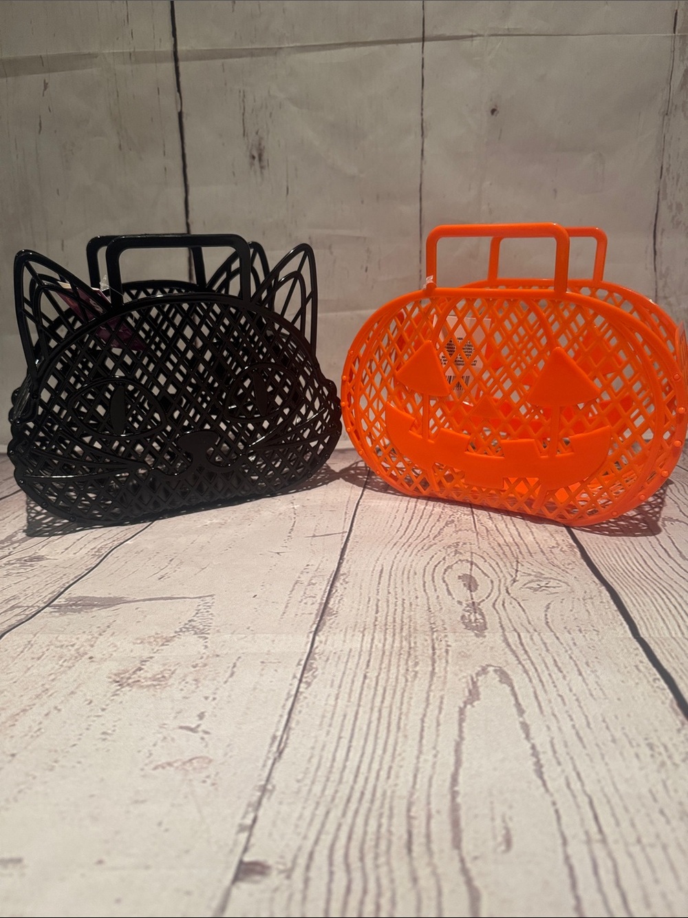 NWT Seasonal Collection Halloween Basket 2 Piece Set